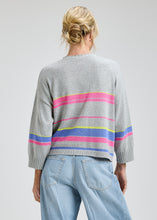 crop stripe sweater -ZP84234U