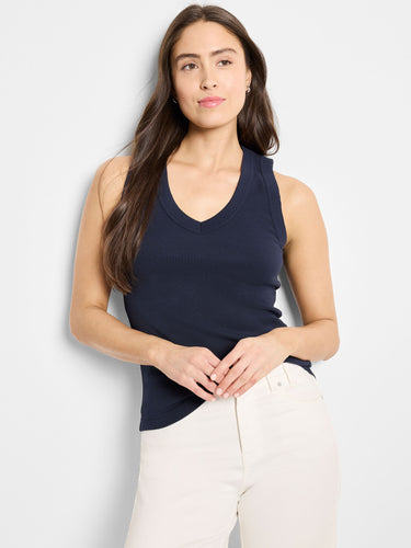 v-neck tank top-NZTM252088-ind