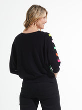 breeze & brights sweater-ZP7454U-blk