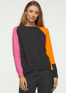 colour block sweater-ZP5332U
