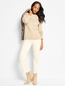 cozy cable sweater-F251130-taup