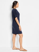 ruched elbow slv dress-NZTM252259-SU5X-ind