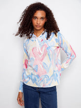 reverse print lg sl hoodie-C2616RR