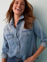western denim shirt-S251605-SP25X