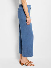 rumba linen rope belt pant-M251848-blu