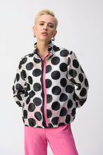 dot jackete pink zipper-251123