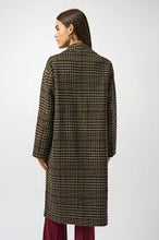 Plaid double face topper coat - 253946