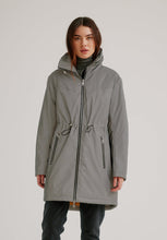 zip anorak w reflective metallic finish/hood-K5580R-290