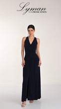 V nk maxi dress with pleat front detail - 268012