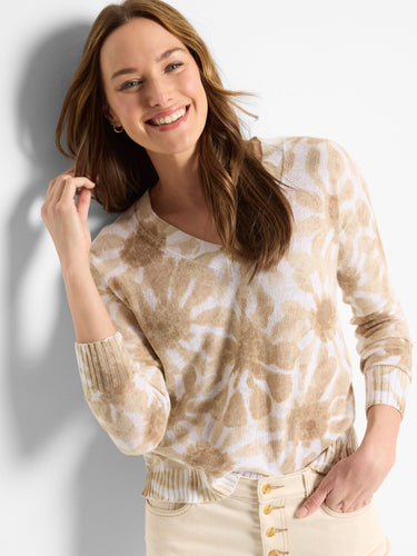floral sweater-M251151-SU25A