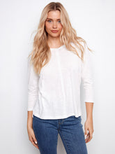 organic cotton jersey tee-C1293TPK
