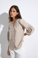 boho blouse with full sleeve -HELEN