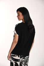 Black white print top-266311