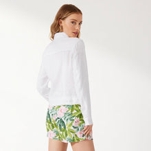 two palms raw edge jacket-tw510640