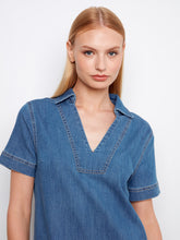 ssl denim shirt dress-C3229