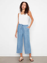 tencel wide leg jogger-C5768
