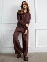 wide leg pin tuck pant-C5818/825c