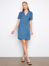 ssl denim shirt dress-C3229