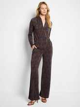 feather fern wrap top-F251090