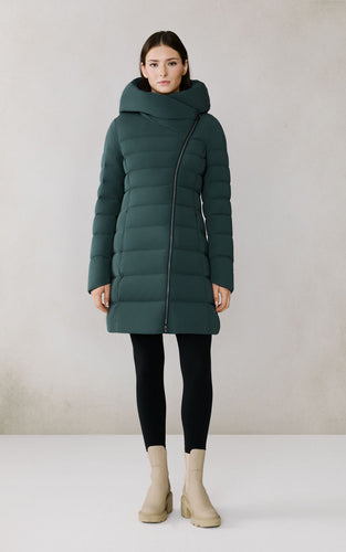 slim-fit coat-Judy-M-mim