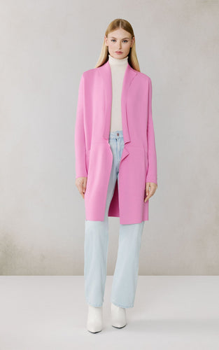 straight-fit cardigan-Benela-pnk