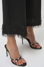 Gaucho pant with fringe detail hem - 254147