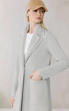 straight fitted coat-Benicia-U