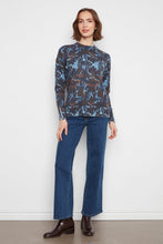 long slv drop shoulder crw w zip-C2574rp/974A