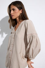 boho blouse with full sleeve -HELEN