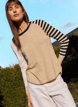 spots & stripes sweater-ZP7414U