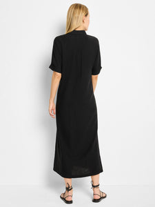 rumba linen tunic dress-M251925