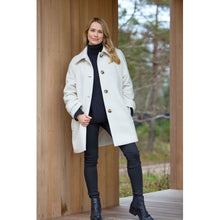 wool straight cut collared coat-2416-15