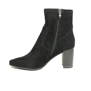 faux suede bootie w high heel-25311-23-044