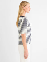 embroidered boat neck top-s261061