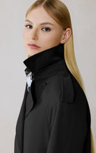 Long trench coat - Becky-L-blk