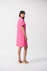 short slv shirt dress-251272