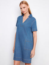 ssl denim shirt dress-C3229