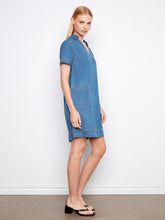 ssl denim shirt dress-C3229