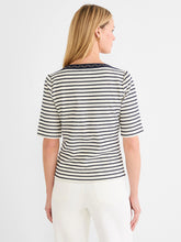 embroidered boat neck top-s261061