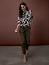 smooth twill barrel leg pants-C5812/655c