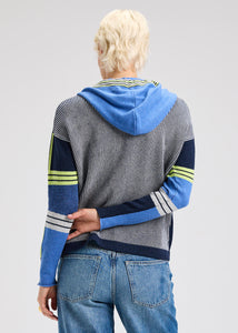 multi media hoodie-ZP7522U-marl