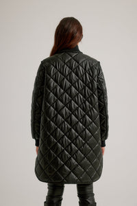 Vegan leather diamond quilted lining - K5594R-815