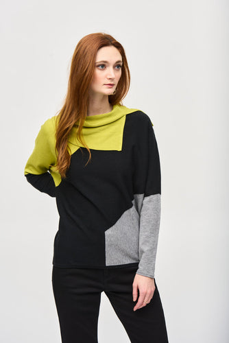 col block mock nk sweater-243941