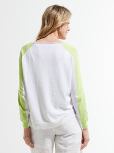 baseball sweater-ZP7416U-marl