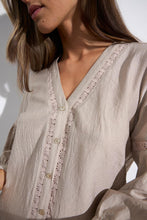 boho blouse with full sleeve -HELEN