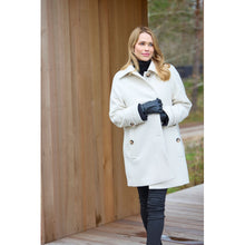 wool straight cut collared coat-2416-15