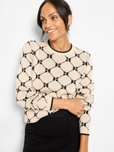 geo argyle sweater-F251125