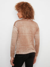 long slv drop shoulder vneck-610-c2907r-626b