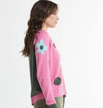 flowers & spots cardi-ZP7403U-can