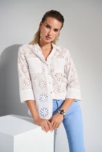 Eyelet blouse with sequin detailing blouse-252928